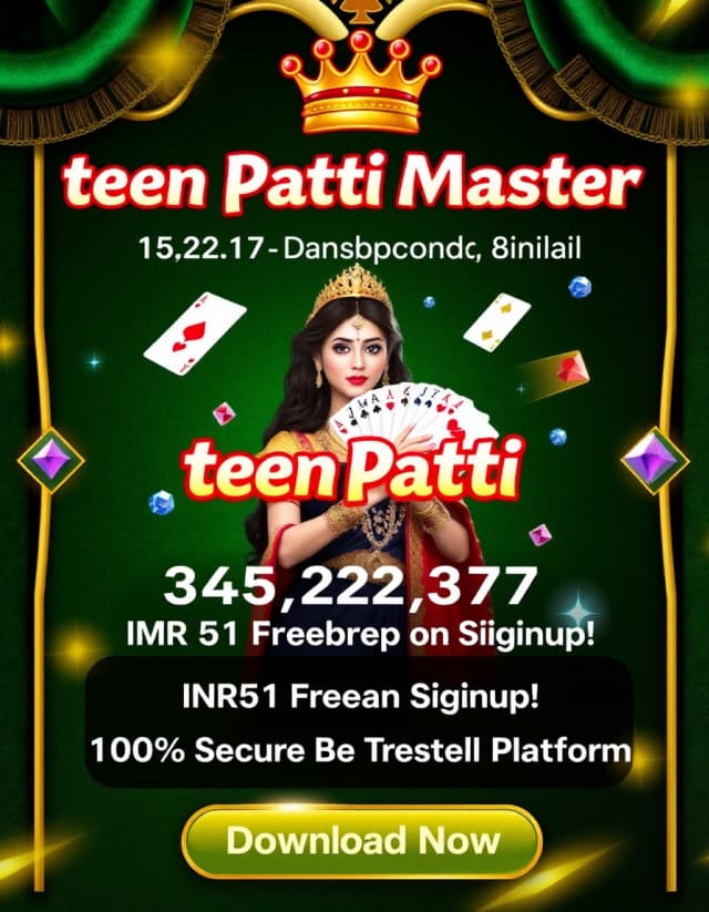 Teen Patti Master Apk Download Banner
